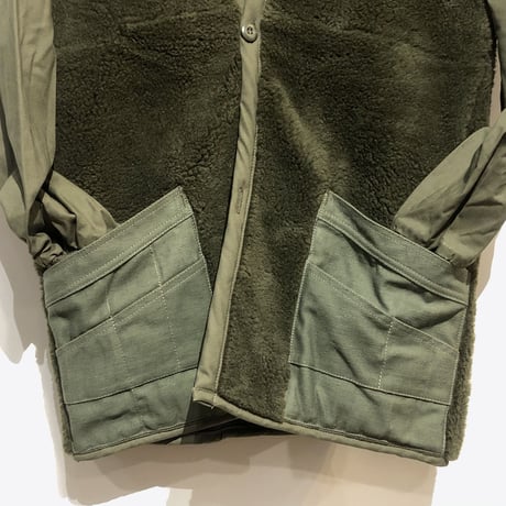 DEAD STOCK REMAKE"netherlands army boa liner"(olive)unisex(A)