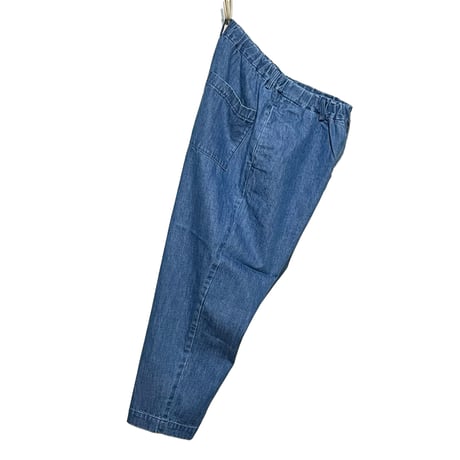 TigreBrocante"9.5oz denim tidy sarouel pants"(nasukon)women's