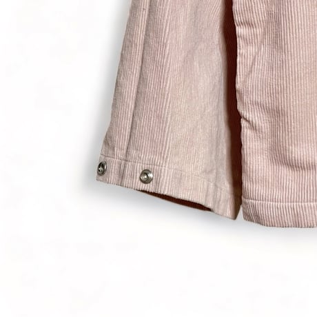 amne "14CORDUROY"coaching jacket (pink) unisex