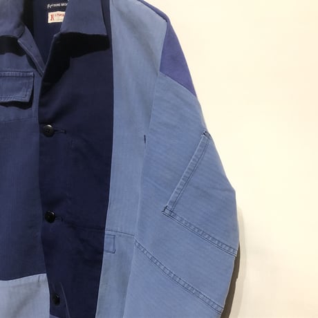 TigreBrocante"euro work remake stallman coat"(navy asst)S-size