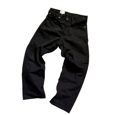 yoused "double black painter pants" (dbl black) size.1B unisex