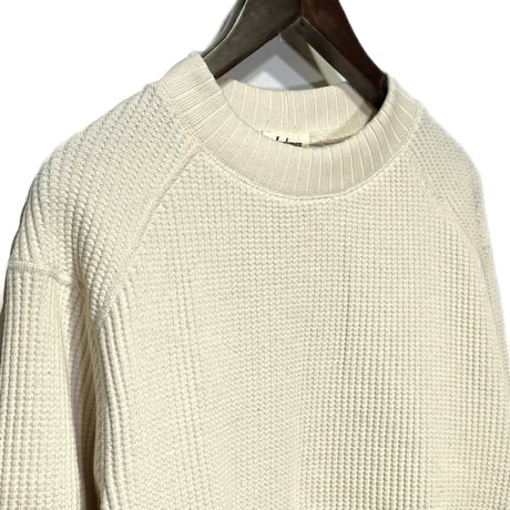 Jackman"cotton waffle midneck"(ivory) unisex