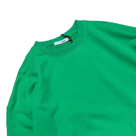 amne "FRENCH TERRY oval crew" (green) unisex
