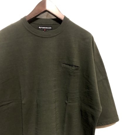 TigreBrocante"stallman T half sleeve"(khaki)unisex