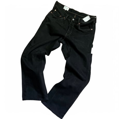 yoused "double black painter pants" (dbl black) size.2A unisex