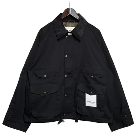 PORTRAITE"classic field jacket short"(black canvas)unisex