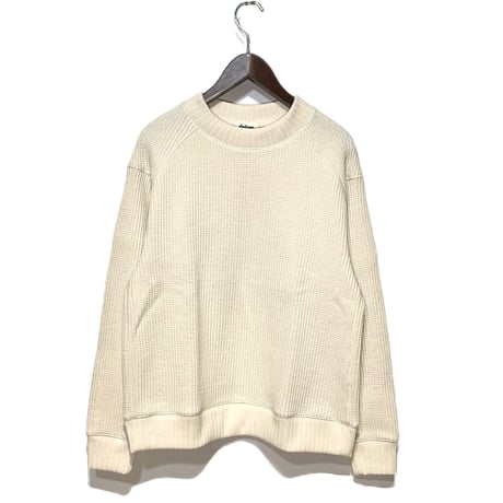 Jackman"cotton waffle midneck"(ivory) unisex