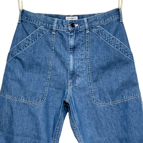 TigreBrocante"10oz denim baker pants"(fade)unisex