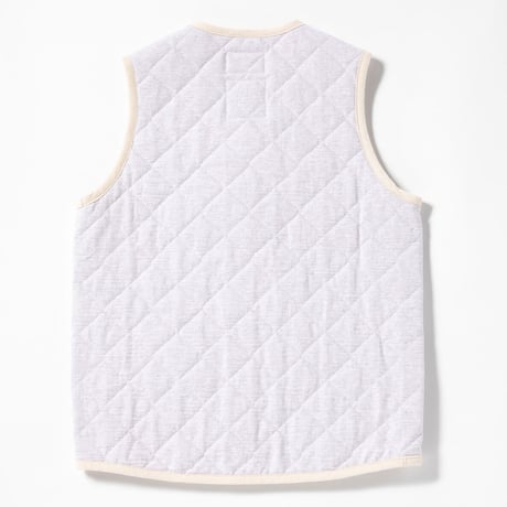 Jackman"Lavenham ×Jackman Dotsume Gilet"(ash)unisex