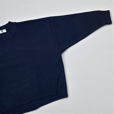 CAERULA PER LIGHTS"jazznep crew knit”(navy)unisex