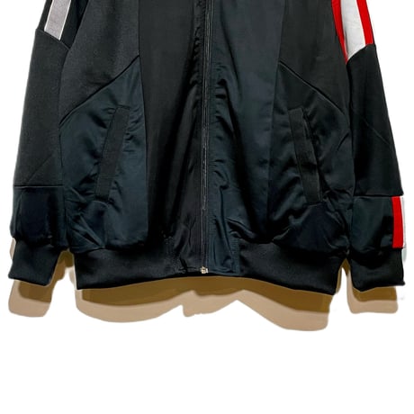 yoused"patchwork loose jog top"(black.B)unisex
