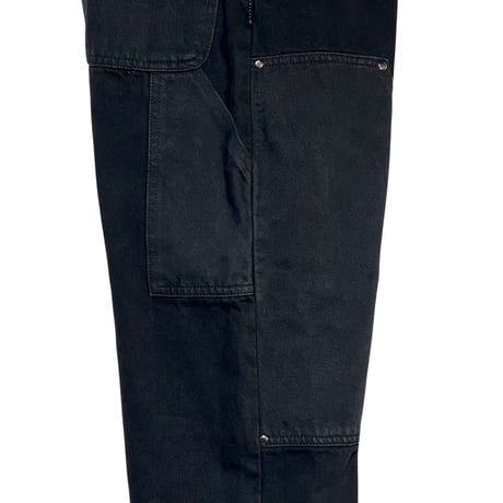 yoused "double knee painter pants" (black) size.1A unisex