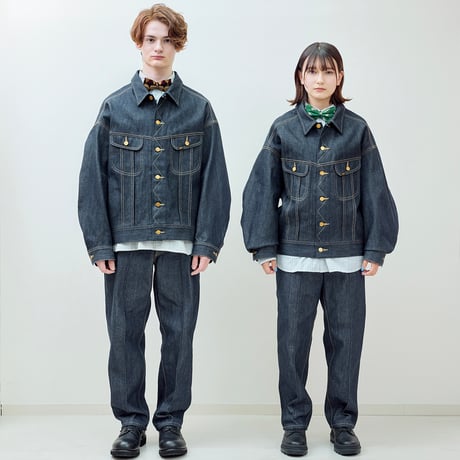 H.UNIT "Lee×H.UNIT BIG RIDER" (indigo) unisex