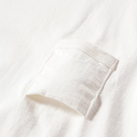 Jackman"dotsume pocket T-shirts"(off white) unisex
