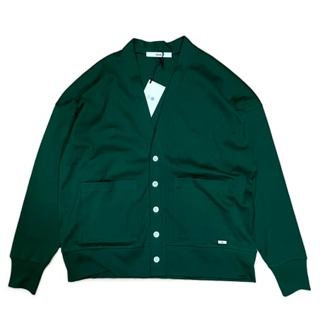 amne "giza round cardigan" (green) unisex