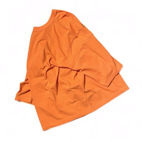 TigreBrocante"20天竺 old school half sleeve"(orange)unisex