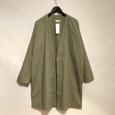 HUE "Slip-on type Jacket"(olive) unisex