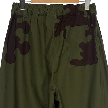 TigreBrocante"TB AMEBA CAMIO miao tapered pants“(khaki)women's