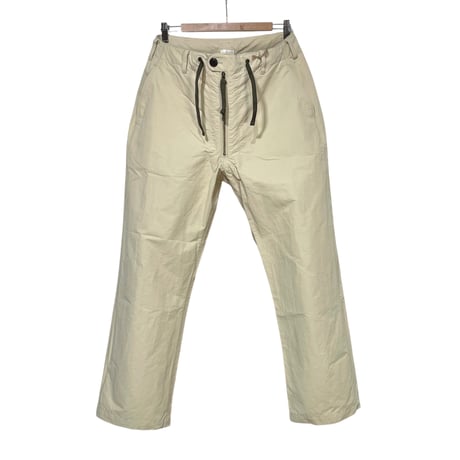 dip ltd "cotton×nylon grosgrain waist cord pants" (beige)unisex