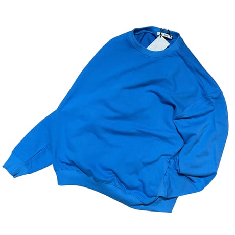 amne "FRENCH TERRY oval crew" (blue) unisex