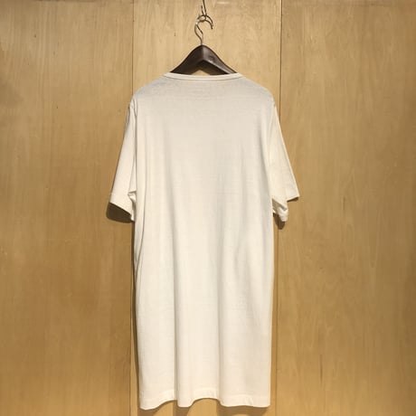 HUE 3pocket T-shirts "long length"(white) unisex