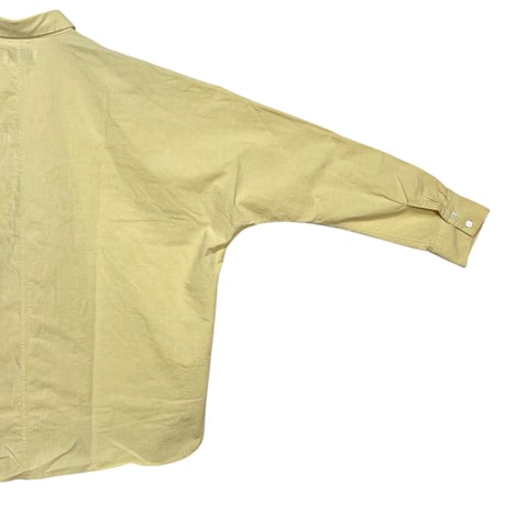 CAERULA PER LIGHTS"chambray asagi shirts"(yellow)unisex