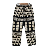 Jawndi "santai pants" batik strip barong(blk×ntl)