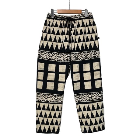 Jawndi "santai pants" batik strip barong(blk×ntl)