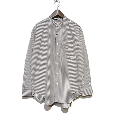 amne "STRIPE classic shirts B.C" (brown) unisex