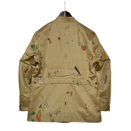ASEEDONCLOUD"Seiyakou uniform jacket"(beige)unisex