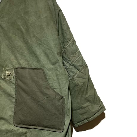 Slow Hands "recycle tent down coat for ARCHIVE"(olive)M-B(unisex)