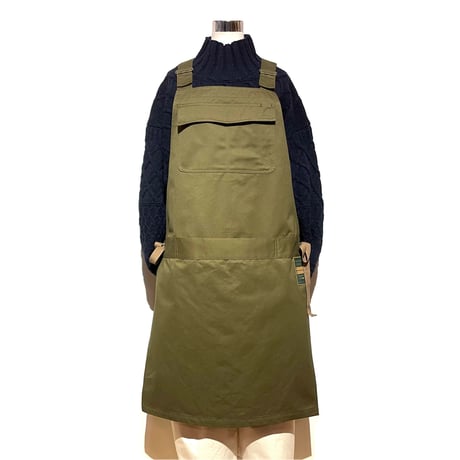 ASEEDONCLOUD"Handwerker apron" (khaki) unisex
