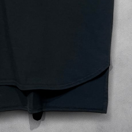CAERULA PER LIGHTS"30/Jersey V neck wide T"(black)unisex