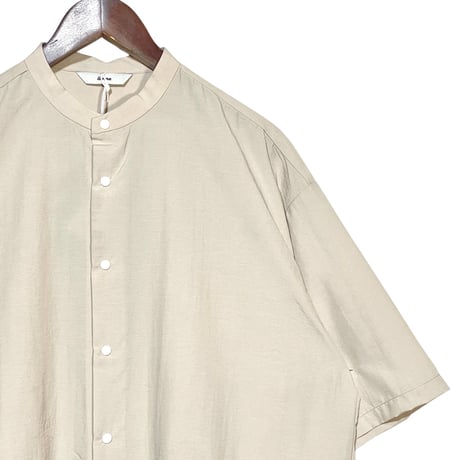 amne "NYLON park shirts" (sand) unisex