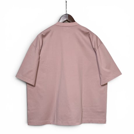 TigreBrocante"high density jersey henley neck  venice S/S T"(pink beige)unisex