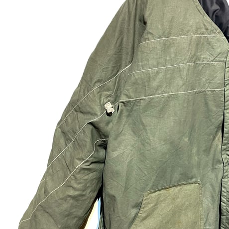 Slow Hands "recycle tent down coat"(olive)S-A unisex