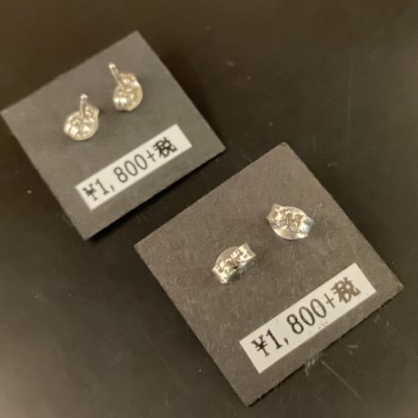 indian jewelry "sterling silver pierce" 21＆22