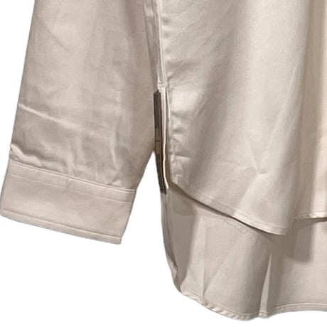 ASEEDONCLOUD"Handwerker organic cotton HW pull on shirts"(ivory)unisex