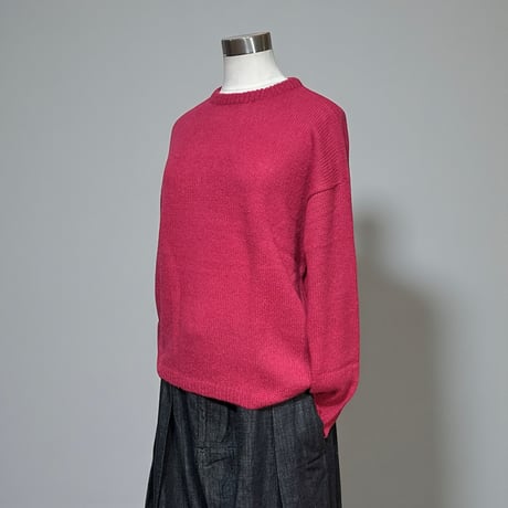 TigreBrocante"baby alpaca TB long sleeve sweater“(women's)