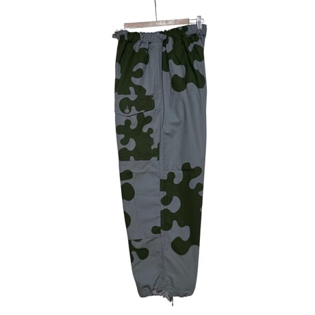 TigreBrocante"TB AMEBA CAMIO over string cargo pants“(gray)unisex