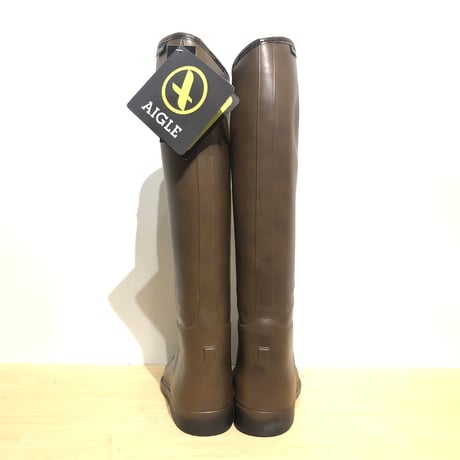 DEADSTOCK"AIGLE RUBBER BOOTS start"(maroon)