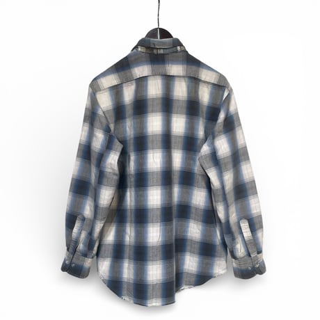 yoused "flannel PW dress shirts"1B(one)unisex