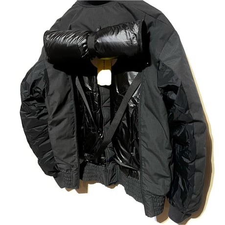 NANGA×Master-piece "packers down blouson"(black)unisex