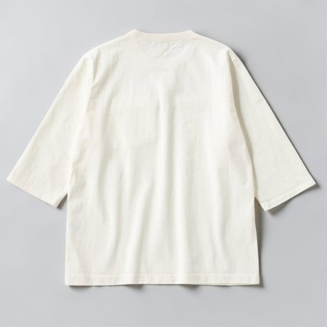 Jackman"DOTSUME pocket HS T-Shirts"(white) unisex