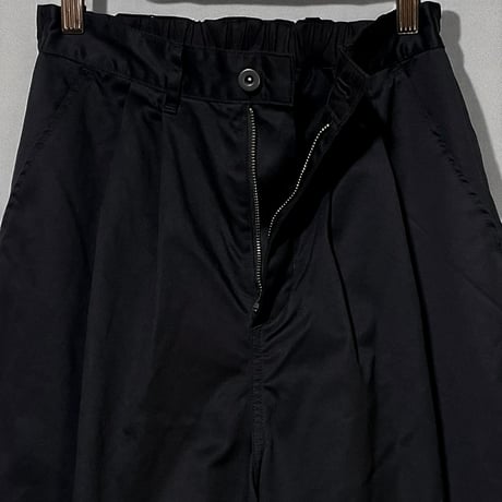 CAERULA PER LIGHTS"chino tuck pants"(black)unisex
