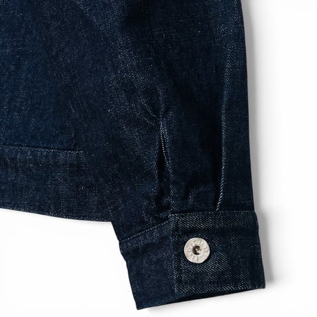 TigreBrocante"13.5oz denim cut off jean jacket"(inidigo)women's