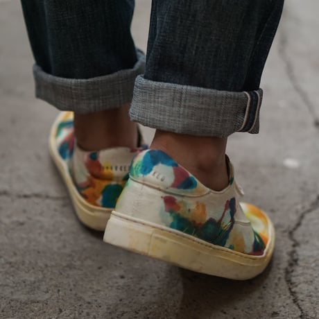 UNMARKED "poncho tie-dye sneakers" (asst)unisex