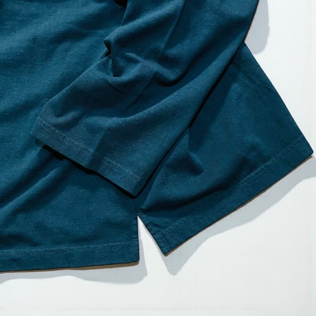 TigreBrocante"BD dry天竺 yakko open 8分袖 T"(dark green)unisex