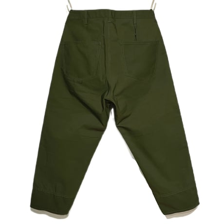 KNIFEWING "rebuild series" Swedish Army Laundry Pants(olive)unisex