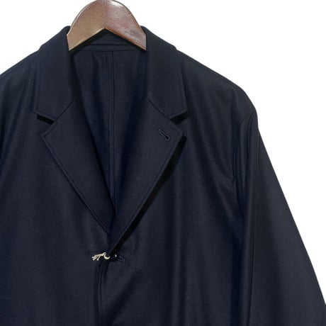 ASEEDONCLOUD"Handwerker HW wool flannel handsfree jacket"(navy)unisex